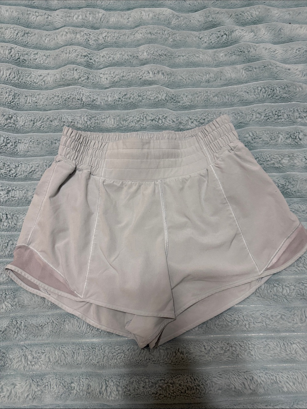lululemon athletica Light Gray Women's Athletic Shorts